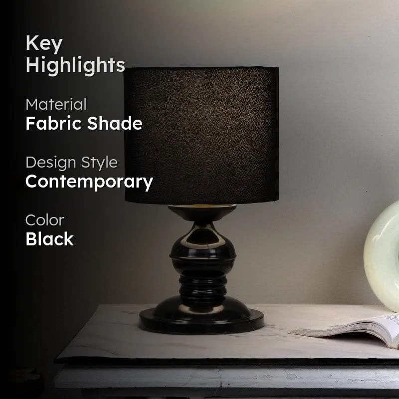 Bosea Gino Fabric Table Lamp - Black media 2