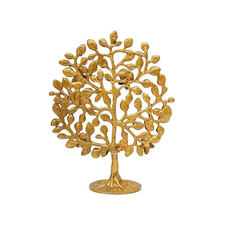 Brass Foliage Tea light Holder media 4