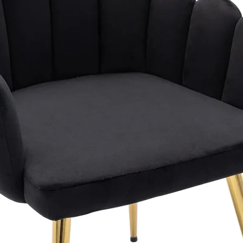 Alverra Metal Accent Chair - Black media 5