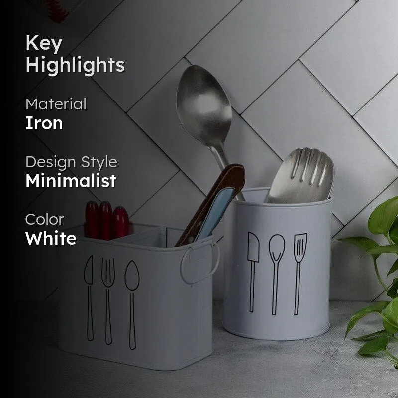 Anik Cutlery Holder - Set Of Two media 2