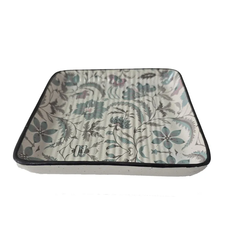 Arisho Floral Dinner Plate media 4
