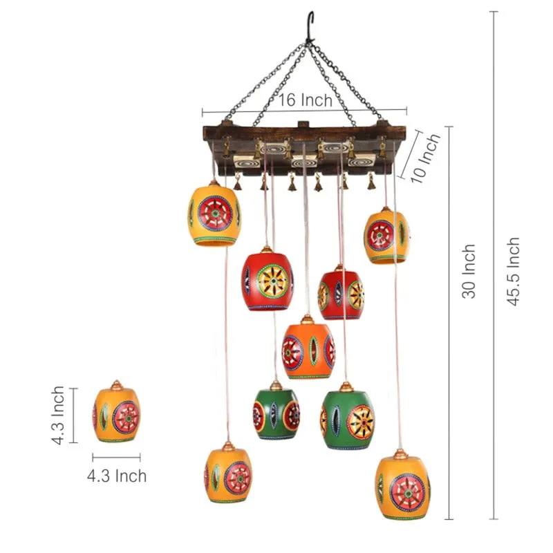 Shuaila Ethnic Ceiling Lamp media 5