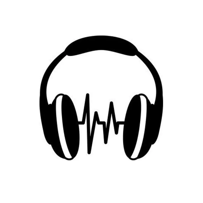 Headphones Black Iron Wall Accent media 3