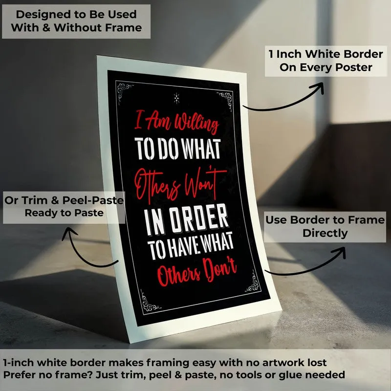 Bold Ambition Wall Poster media 9