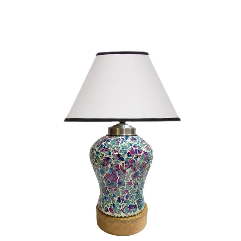 Wavirae Wooden Table Lamp - Multicolor media 4