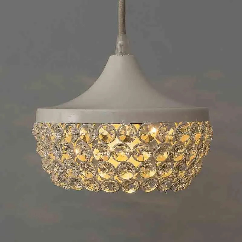 Tulip Metal Ceiling Lamp - White media 1