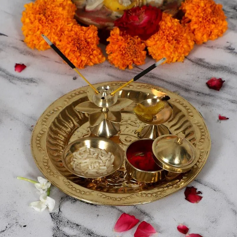 Sashitha Pooja Thali Set media 1
