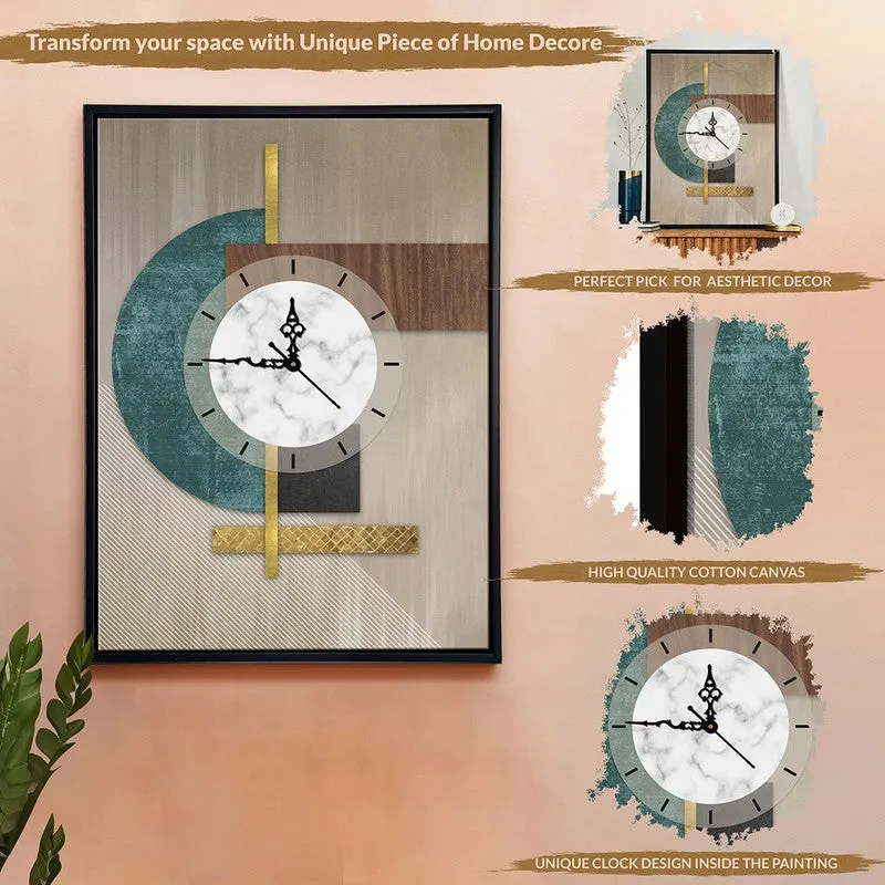 Geowave Wall Art With Clock media 6
