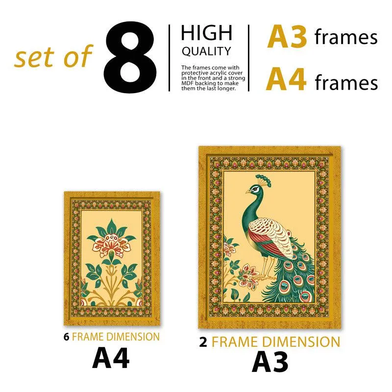 Royality Calls Wall Art - Set Of Eight media 4
