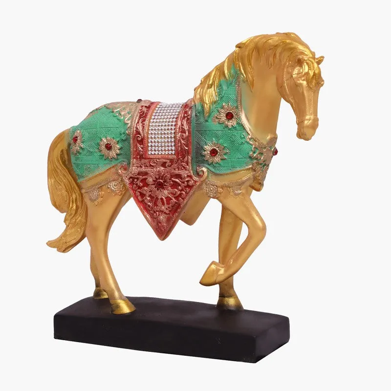 Royal Gallant Horse Polyresin Showpiece media 3