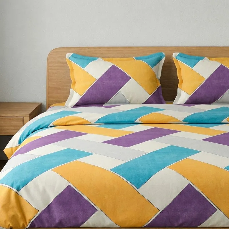 Poppins Weave Microfiber Bedsheet - 125 GSM media 4
