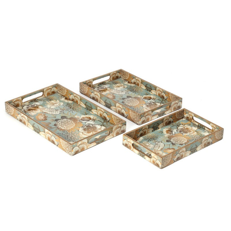 Ashton Dining Serving Tray With Cutlery Holder - Four Piece Set media 6