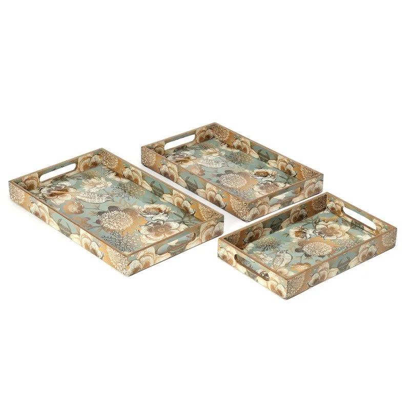 Ashton Dining Serving Tray With Cutlery Holder - Four Piece Set media 6