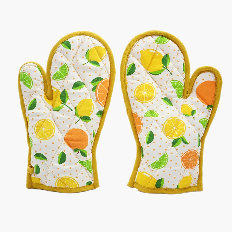 Swayam Citrus Grip Kitchen Gloves - Set Of Two media 7