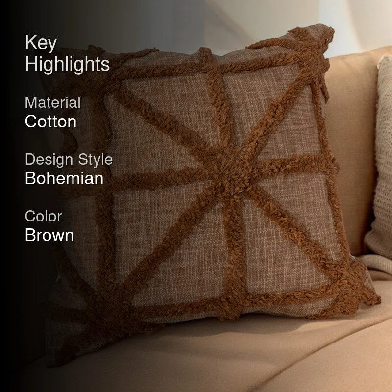 Terra Weft Tufted Cushion Cover Set media 2