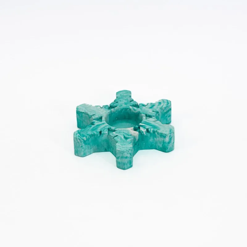 Starry Glow Candle Holder - Green media 5