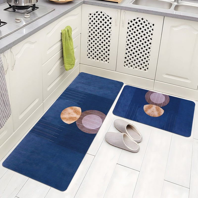 Luxvera Rubber Kitchen Floor Mats - Set of Two