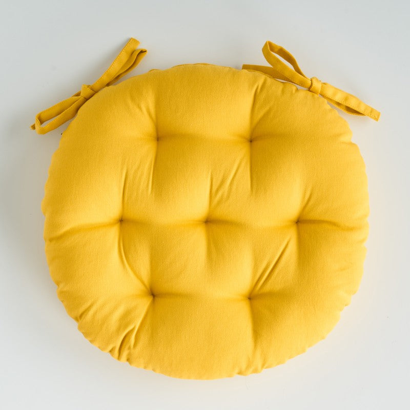 Paylon Chair Pad (Mustard Yellow) - Set Of Two media 2
