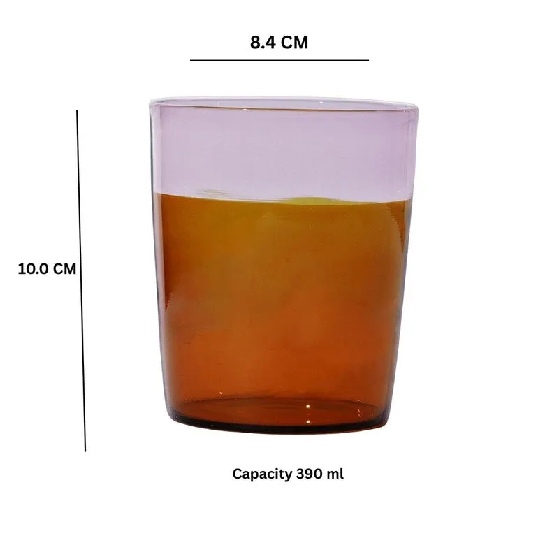 Rustic Ember Tumbler Glasses(310 mL) - Set Of Four media 6