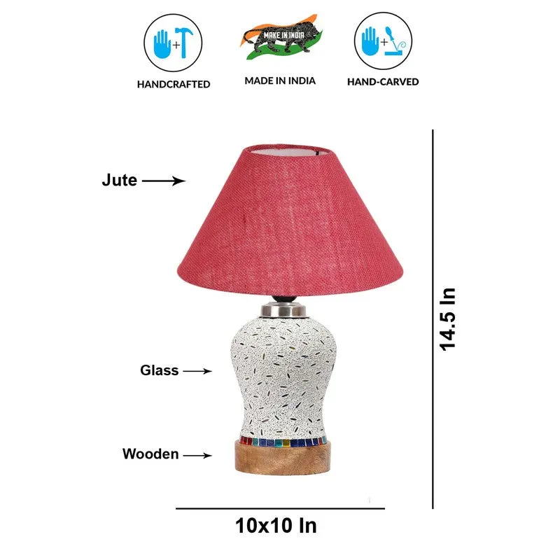 Minorae Wooden Table Lamp - Multicolor media 9