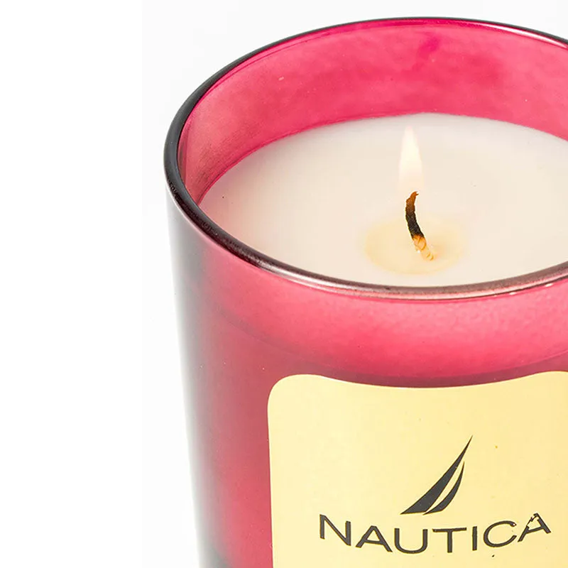 Nautica Mystic Dawn Scented Jar Candle - Coastal Spice & Orange Zest media 4