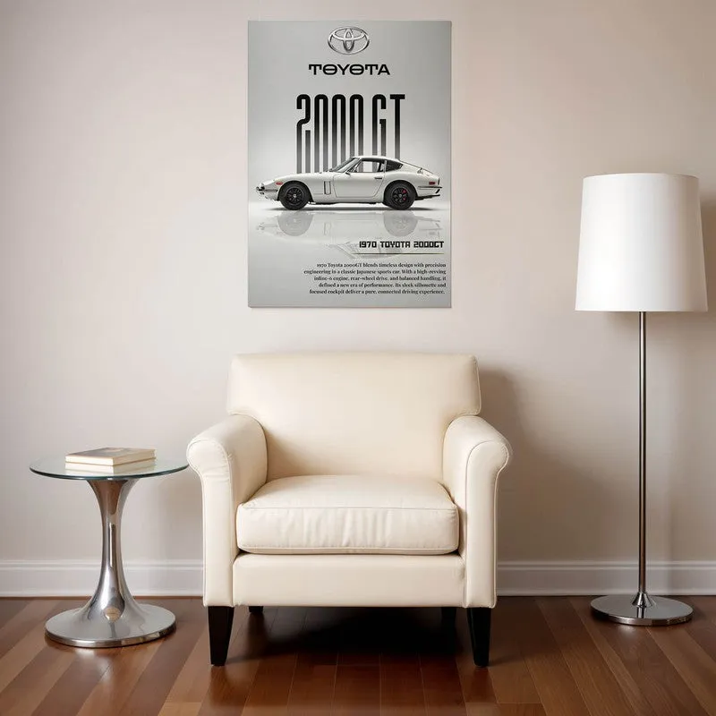 Porsche Powerhouse Wall Poster - White media 1