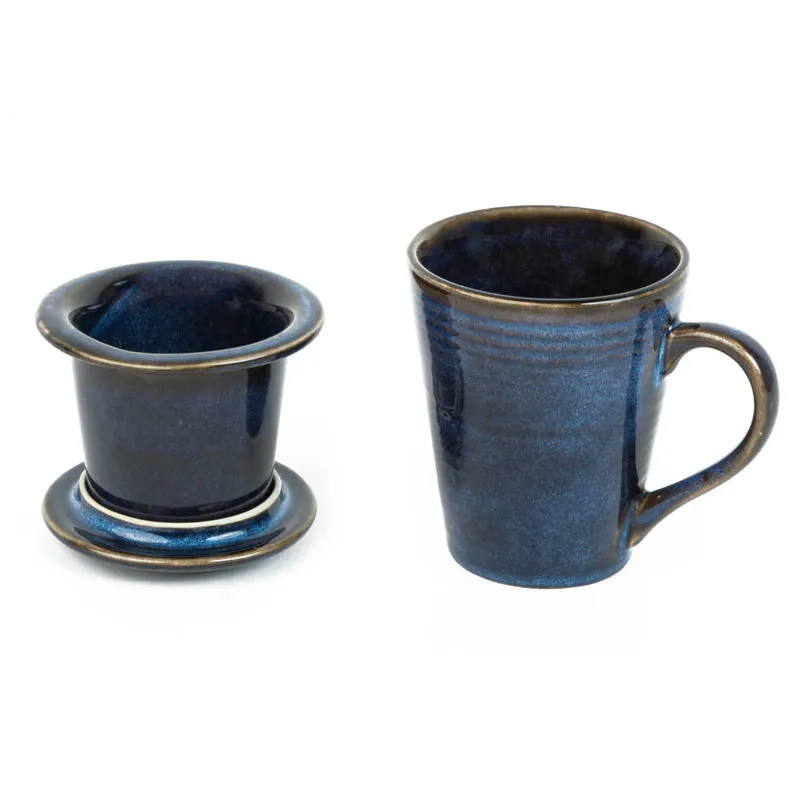 Meghneel Ceramic Mug With Infuser - 250 ML media 7