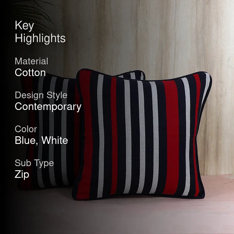 Swayam Zentra Printed Cushion Cover - Set of Two - 2