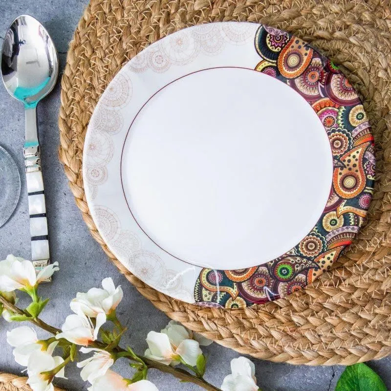 Servewell Ashley Melamine Quarter Plate - Set Of Six media 1