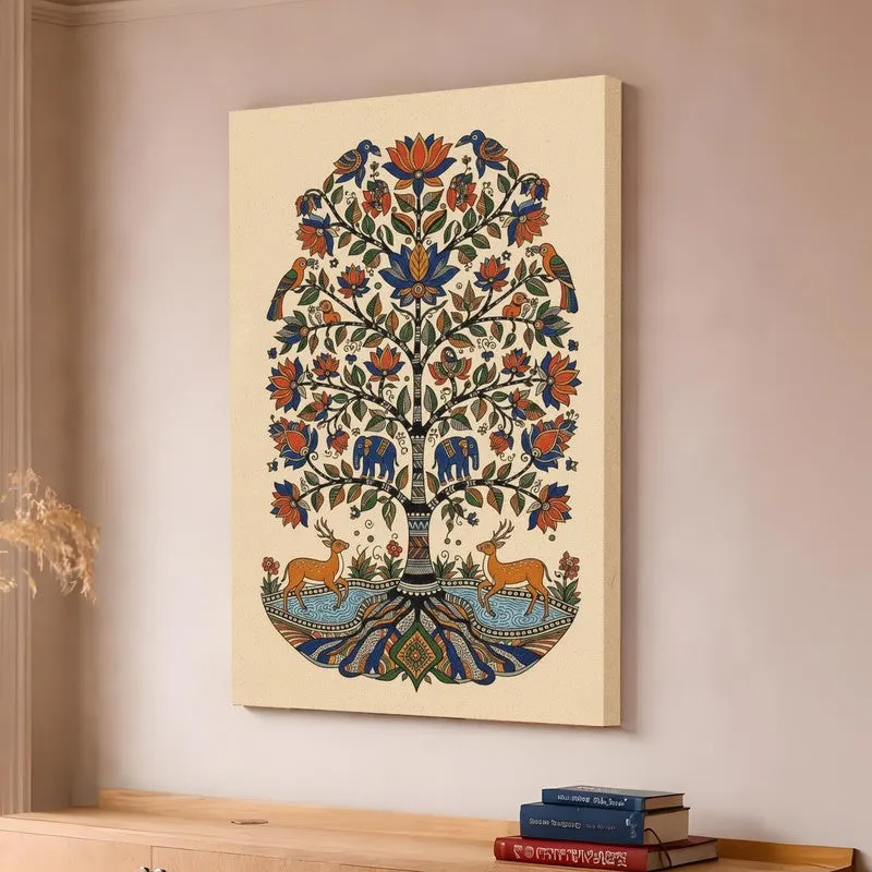 Mystic Ethnic Canvas Wall Art media 4
