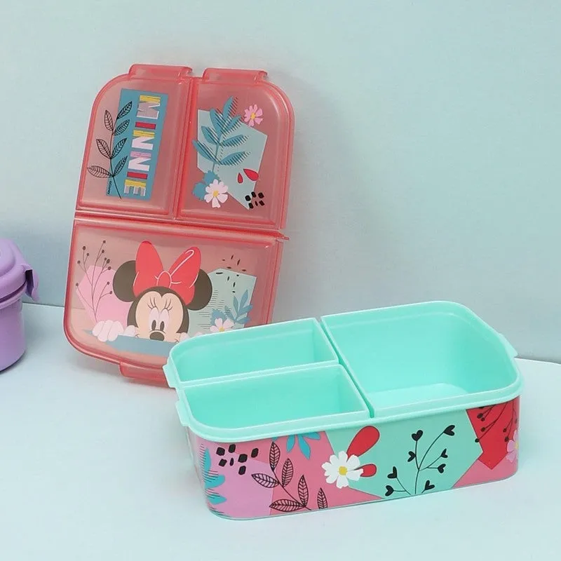 Minnie Lunch Box With Compartments - 390 ML media 4