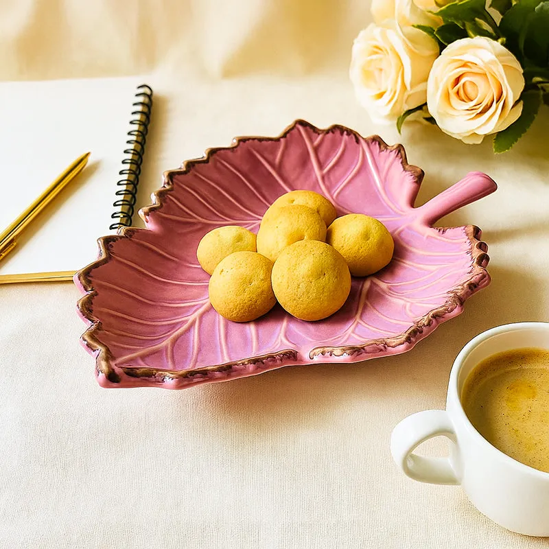 Cerelia Ceramic Platter - Pink media 1