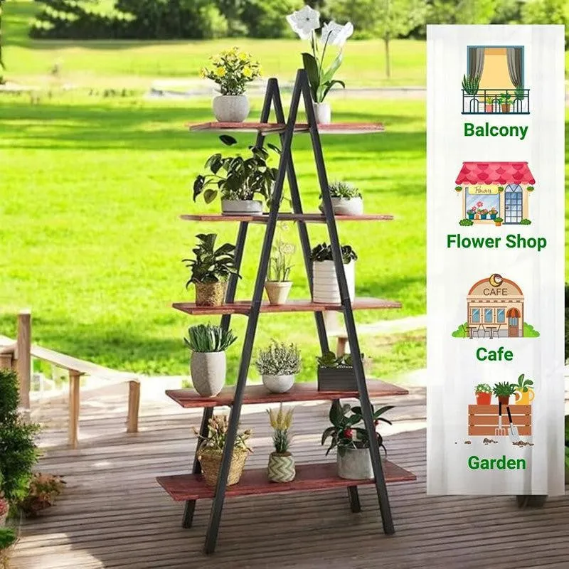 Pyramidion Metal Planter Stand media 3