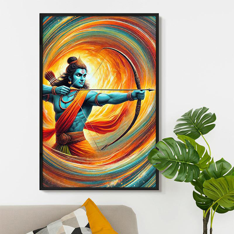 The Arrow of Light Wall Painting With Frame media 5