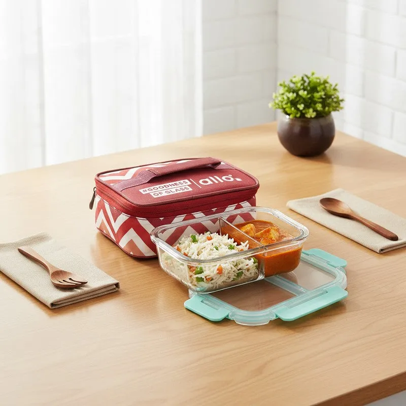 Edimu Leak Proof Glass Lunch Box - 580 ML media 3