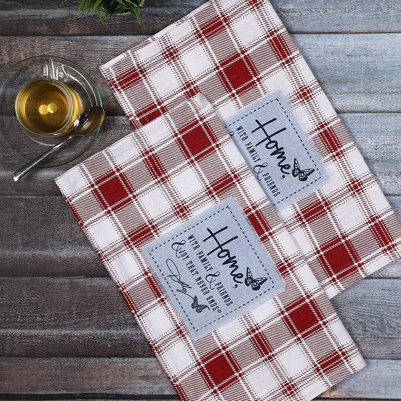 Earthy Touch Cotton Kitchen Towel - Set Of Two media 3