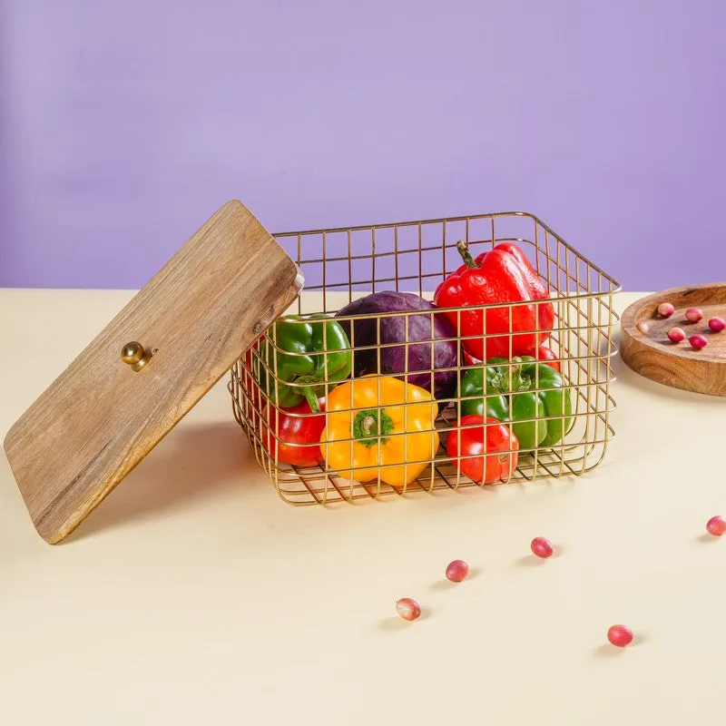 Amaria Gleam Fruit Basket media 1