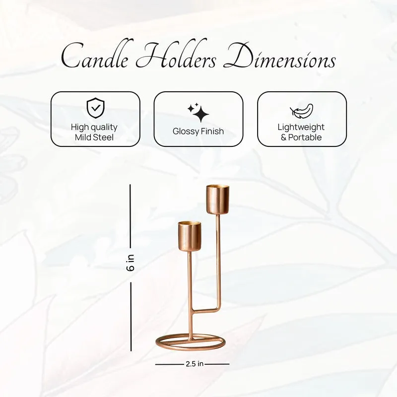DuoVelora Mild Steel Candle Holder media 8