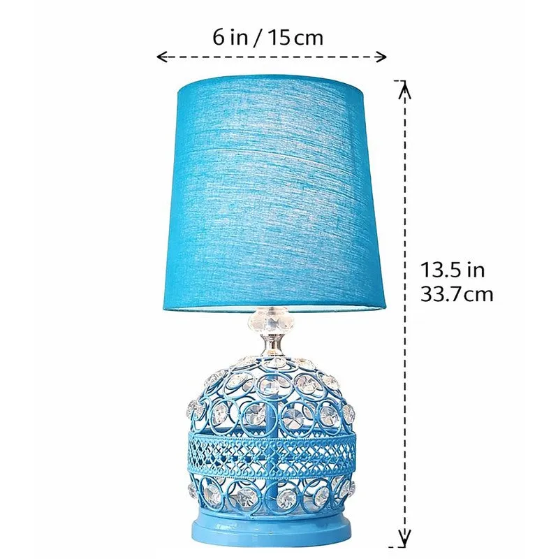 DomeNest Metal Table Lamp - Blue media 8