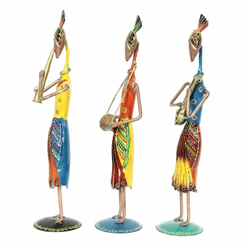Turbaned Trio Showpiece - Set Of Three media 4