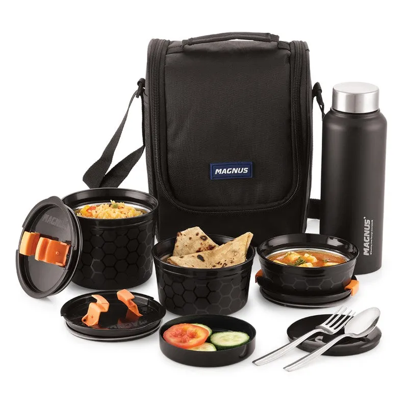 Movix Dash Lunch Box with Lunch Bag - Five Piece Set media 3