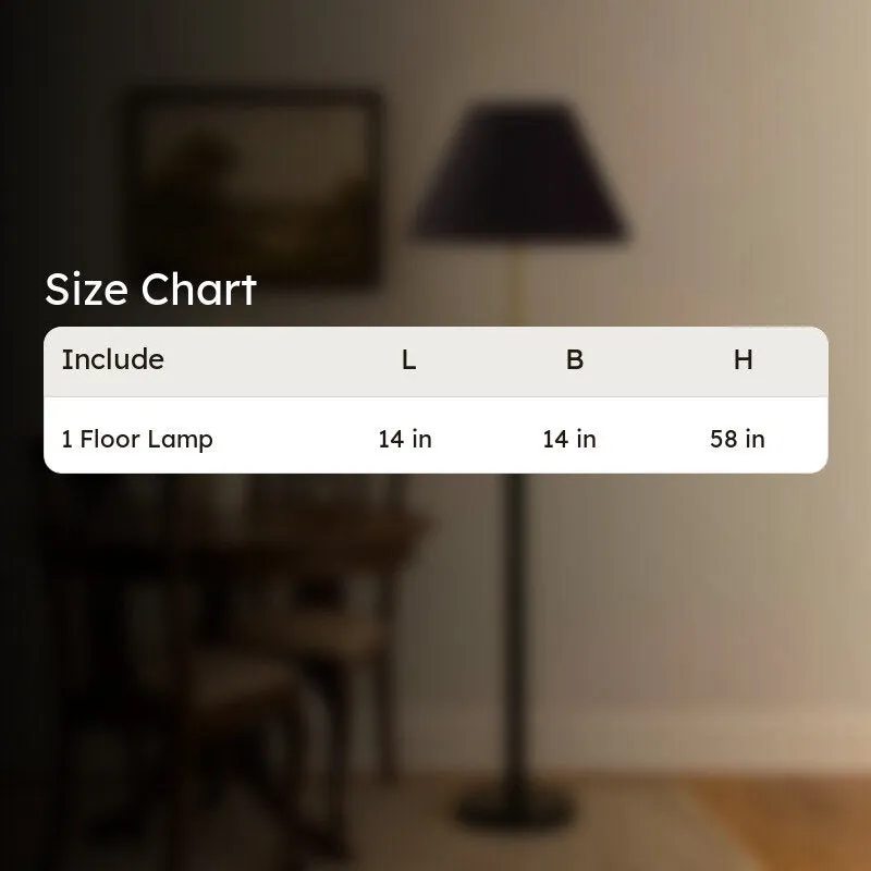 Halo Beam Wooden Floor Lamp - Black media 9