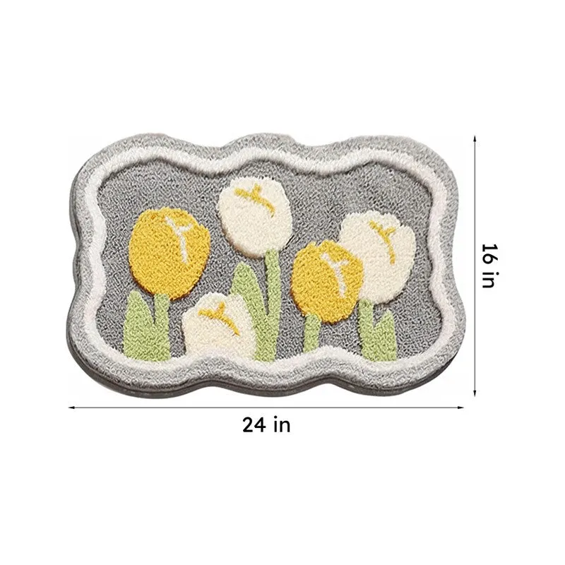 Tulip Touch Anti Skid Bathmat media 7