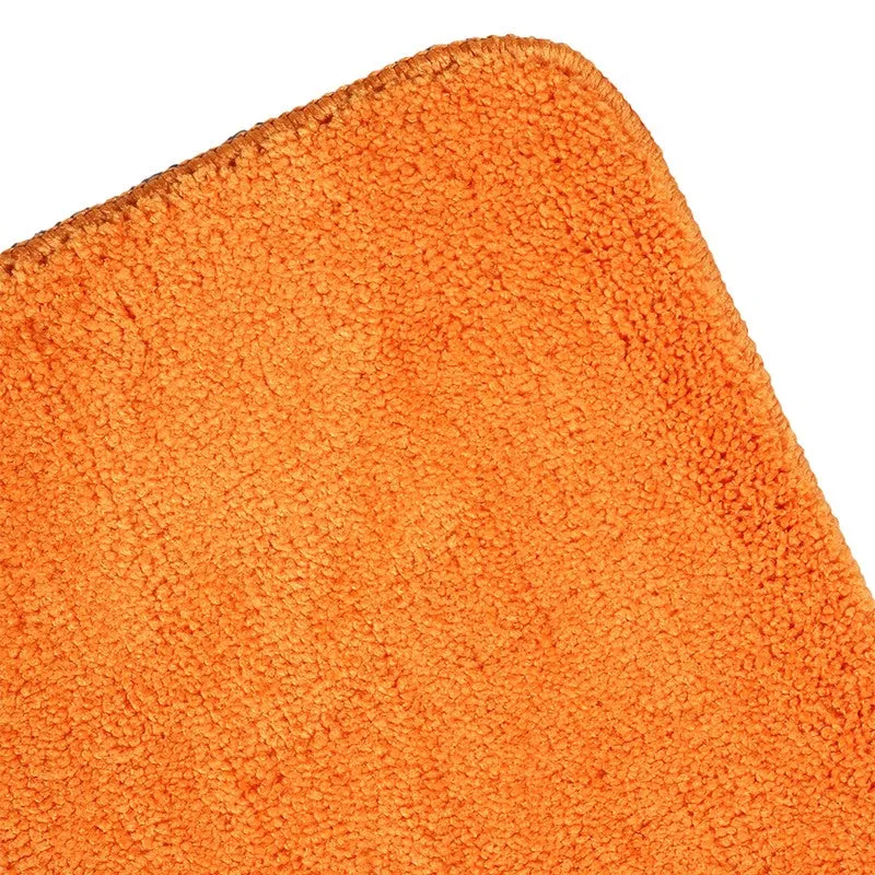 PlushVista Microfiber Kitchen Floor Mats (Orange) - Set of Two media 5