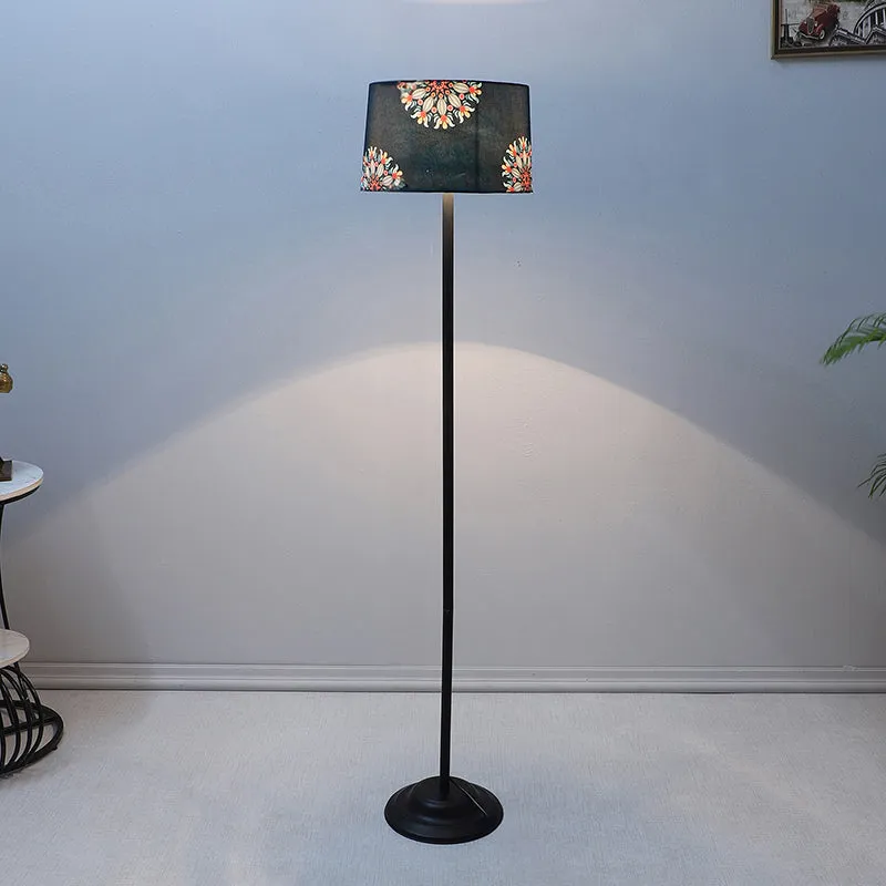 Toile Printed Metal Floor Lamp media 2