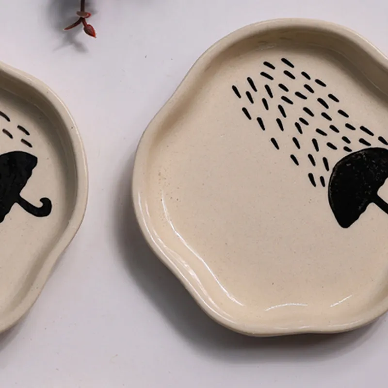 Rainy Shade Ceramic Quarter Plate media 3
