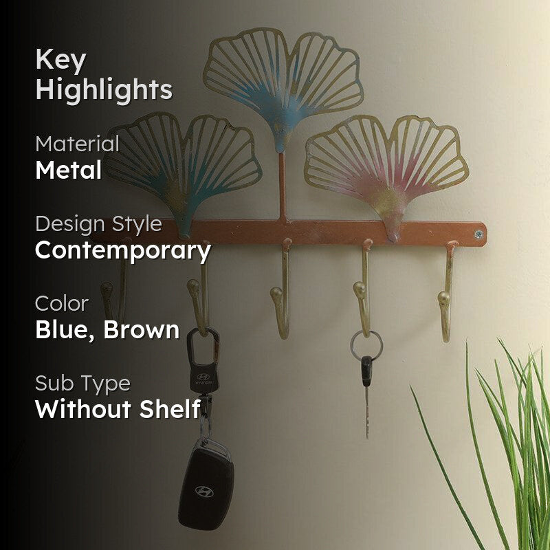 Arfa Wall Hook Floral Wall Hook media 2