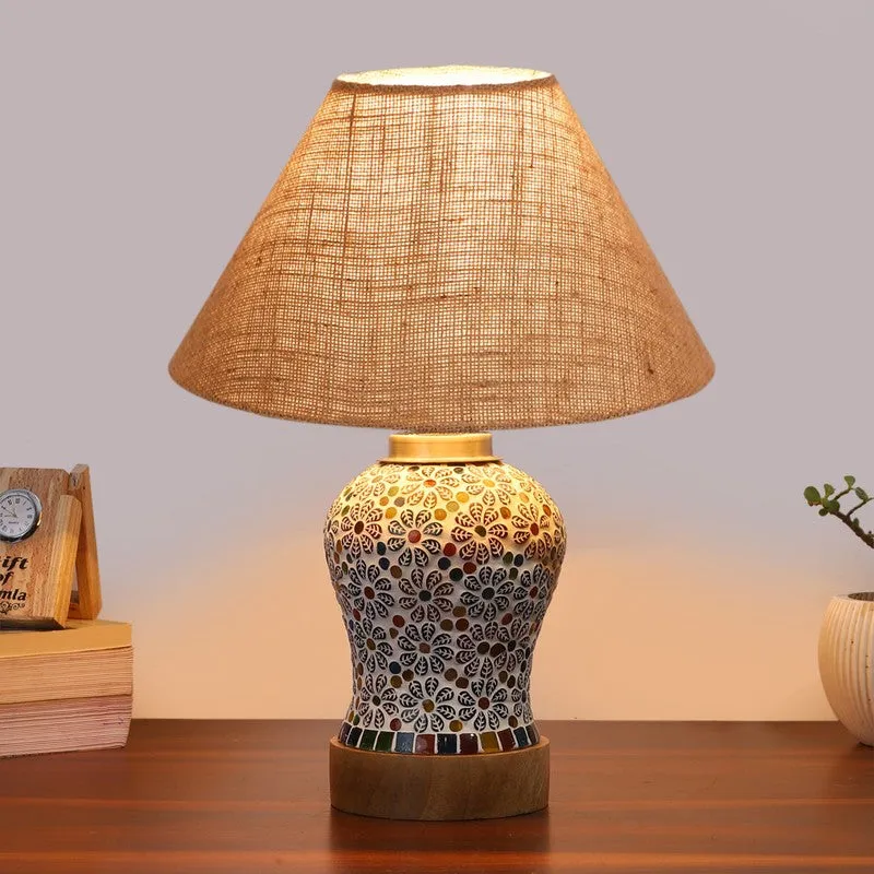 Solira Wooden Table Lamp - Multicolor media 3