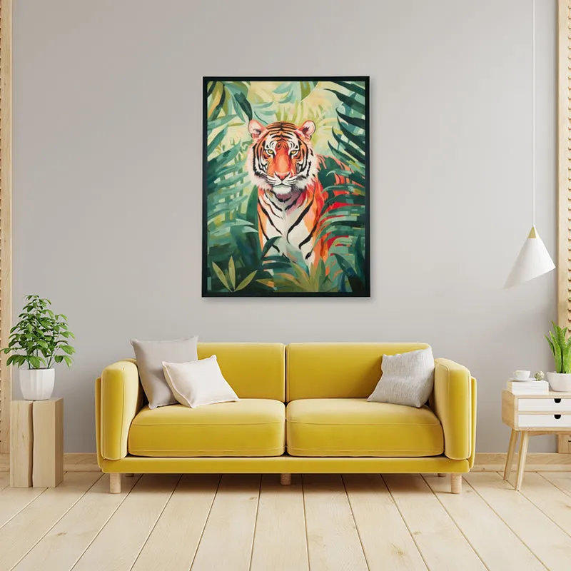 Tiger Ginge Canvas Wall Art media 5