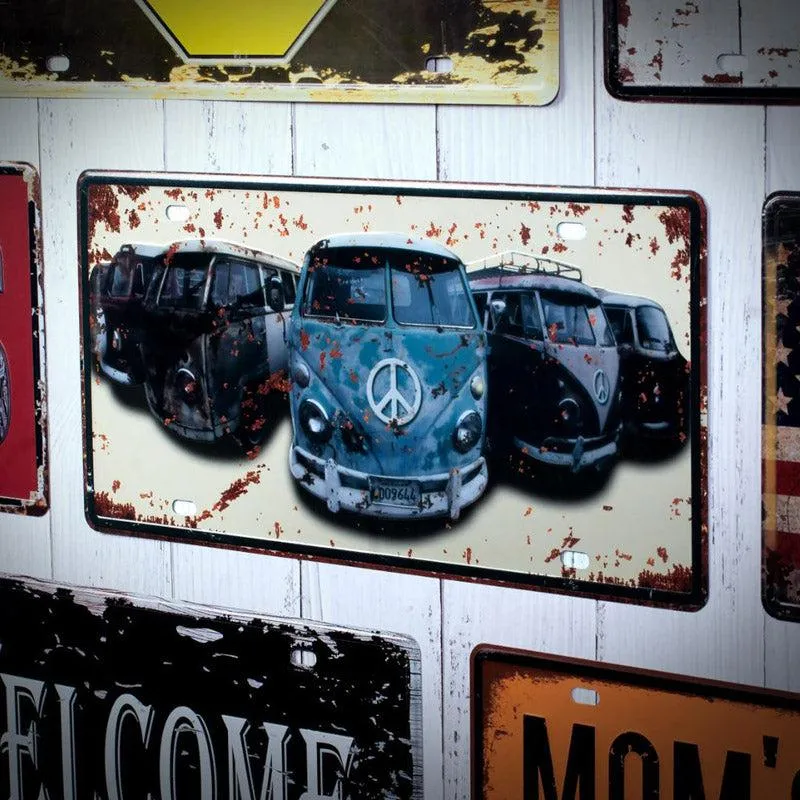 Volkswagen Vans Metal Wall Accent media 1